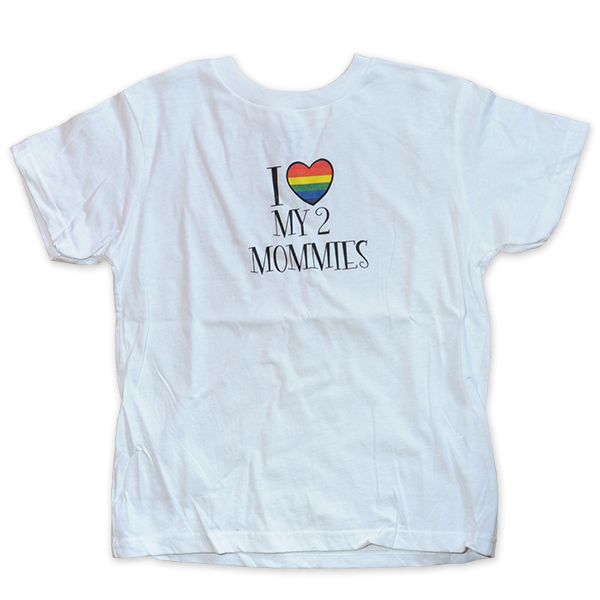 I LOVE My 2 Mommies Baby Tシャツ