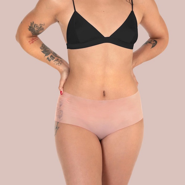 オーラルセックスがもっと楽しくなるショーツ【10％OFF】Lorals　ショーティー ピーチ(4枚入)