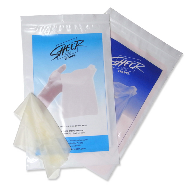 思い切りオーラルセックスを楽しむための必需品【Dental Dam】デンタルダム