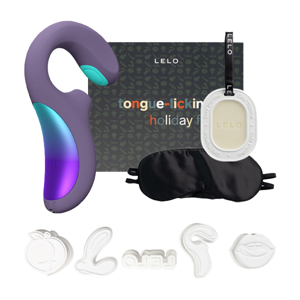 【ノベルティ対象】Aスポットトイ【LELO】ENIGMA ダブルソニック サイバーパープル